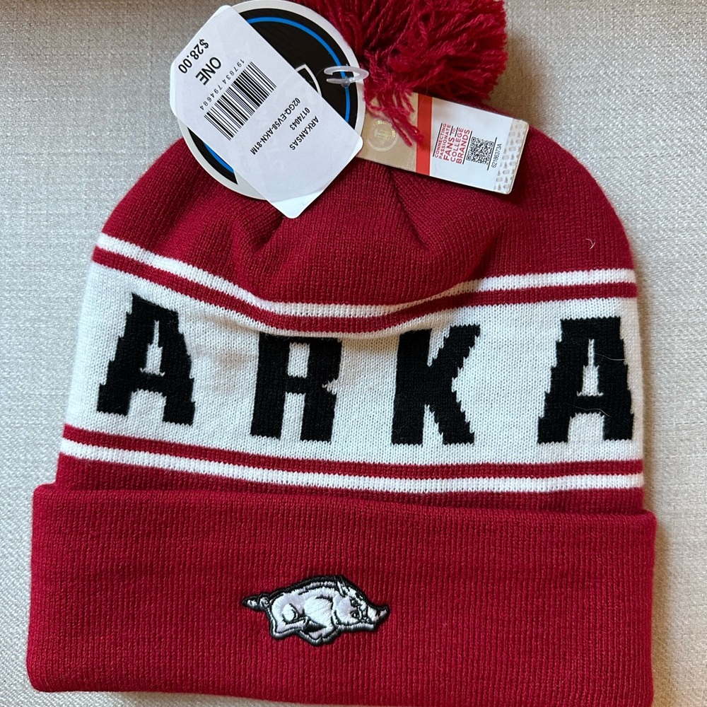 Arkansas Red Beanie